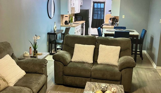 Charming 2-bedroom apartment in Baker with AC, WiFi