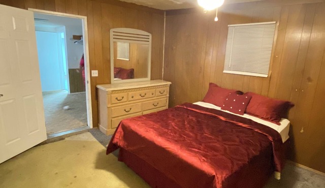 Classic Humble 1950s Ranch Home in a Secluded Area Near the Mountains.