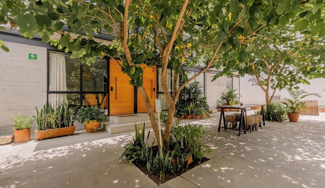 COMPLEJO GARCIA · Apartment Complex with Greenery Steps to Zocalo