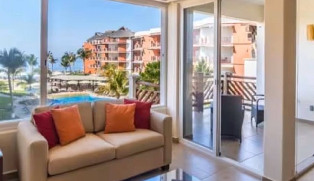 Condominium with a sea view
