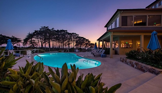 Contemporary Studio Steps Away from Private Beach | Garden View, Heated Pool