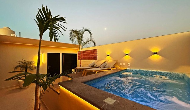 DEPARTAMENTO NUEVO DE LUJO CON ROOFTOP PRIVADO y JACUZZI