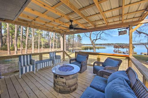 Dock & Lake Access! Daingerfield Gem w/Tiny Home