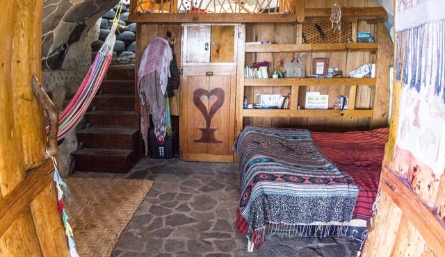 EARTHSHIP SANCTUARY BARRIO 2 WITH SPRING WATER