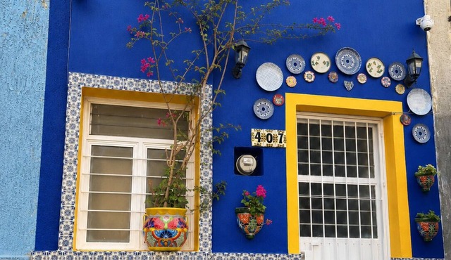 El Nido Azul: Cozy Mexican Mini House in Santa Tere