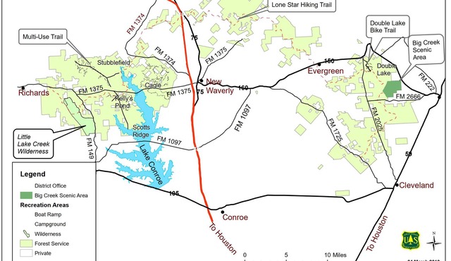 Entire New build, boat parking, near Lake Conroe / Sam Houston Nat'l Forrest!