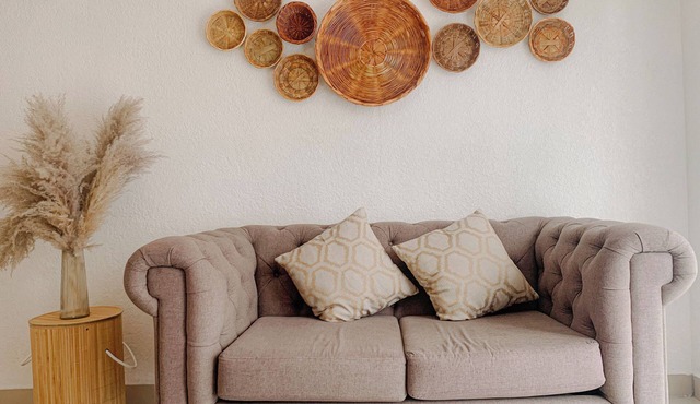 Fira Boho ¡apartamento a 5 min del parque central!