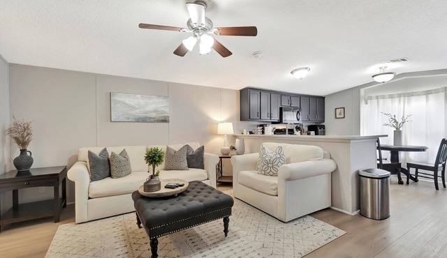 Fully private freestanding home with yard and private parking