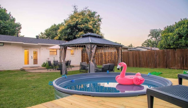 Game Room & Pool Retreat with Huge Backyard