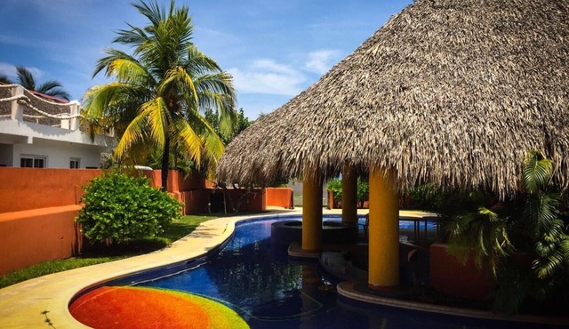 Great Ocean Front Home in Chulamar Guatemala CH011