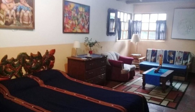 Ground floor Studio in Secure residential Spa compound