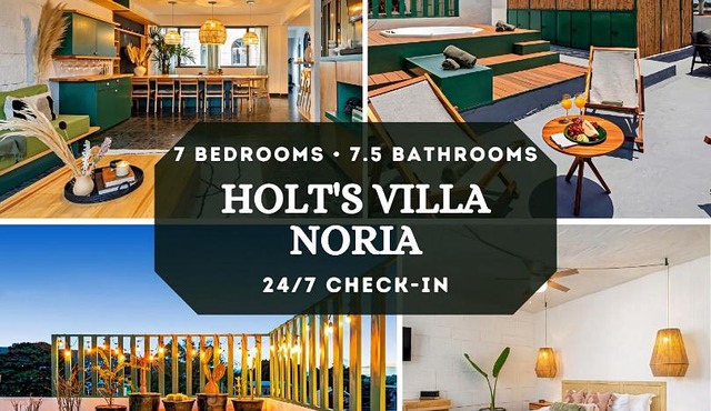 HOLT - Villa Noria - La Casa del Barro Verde