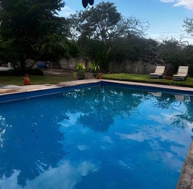 house with pool yucatan