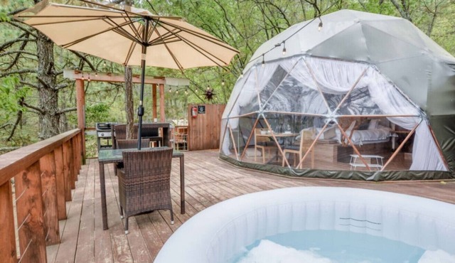Incredible dome ideal for a romantic getaway