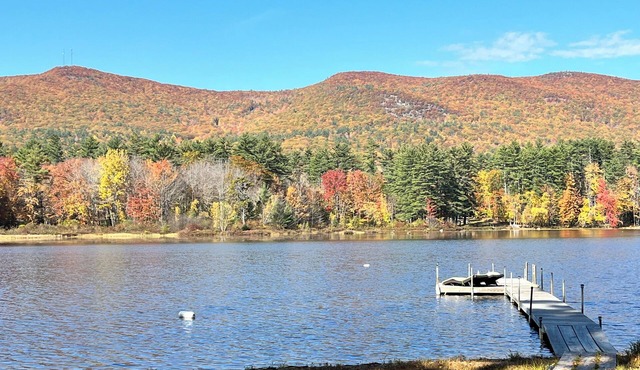 Lakefront Escape/Moose Pond: Private Water Access and Mountain Views in Denmark! in Denmark