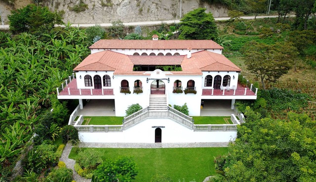 Lakefront Spanish Colonial Home with Panoramic views of Lake Atitlan