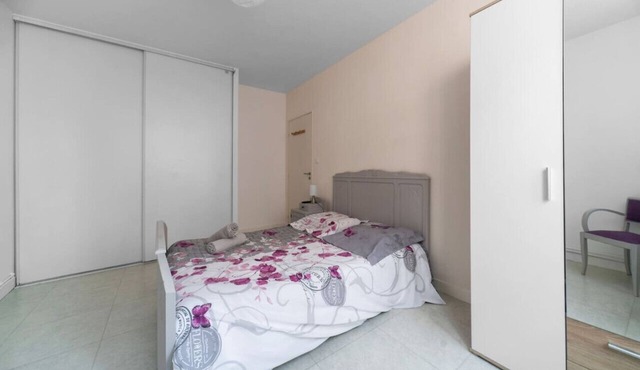 Large design and bright apartment, free parking in Vichy