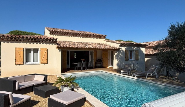 Le Plan de la Tour - Air-conditioned villa for 6 people, with private pool in Le Plan-de-la-Tour