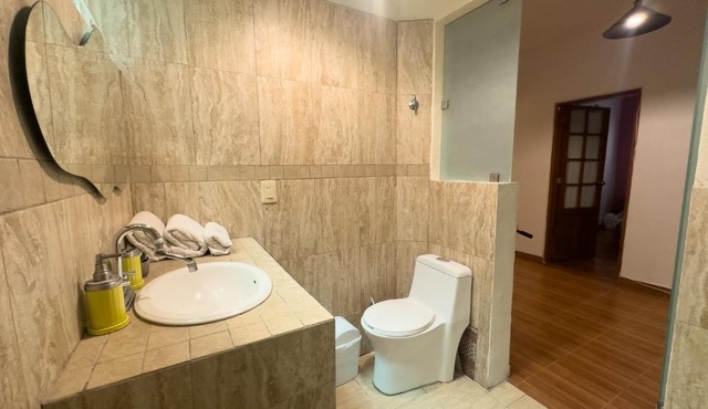 Loft en Roma Sur: Cama King Size