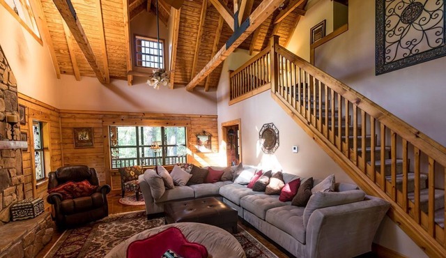 Log Cabin on the River