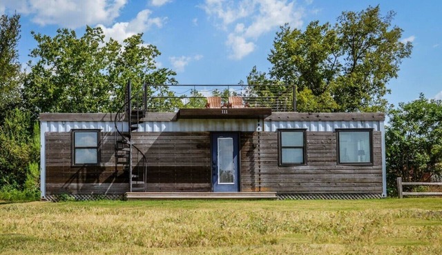Luxury Container Home | Pickleball | Rooftop Patio