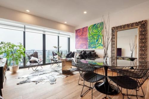 Luxury High-Rise Panoramic Apartment, Polanco 3BD