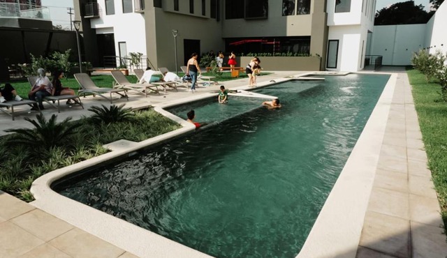 Luxury Skyline Apartment with pool, city views & volcano views