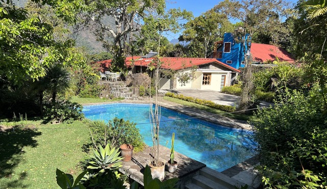 Luxury villa with pool, Panoramic Atitlan Lago