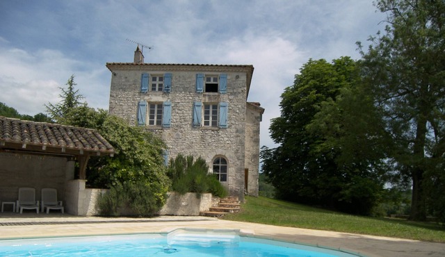 MAISON DU QUERCY 8 people - PRIVATE POOL - TENNIS in Roquecor