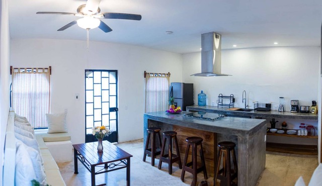 Mexican Style 2BR Family Apartment in Playa Chacala