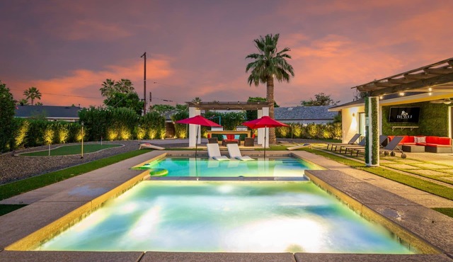Modern Retreat | Pool, Spa & Stylish Backyard