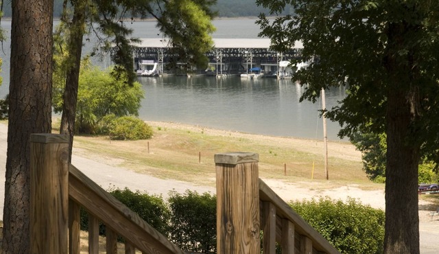 Mountain Harbor Queen Guest Room on Lake Ouachita by RedAwning