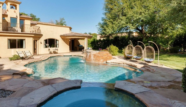 Mountain View Retreat by LuxeKey | Pool, Game Room, Guest House & Theater Room