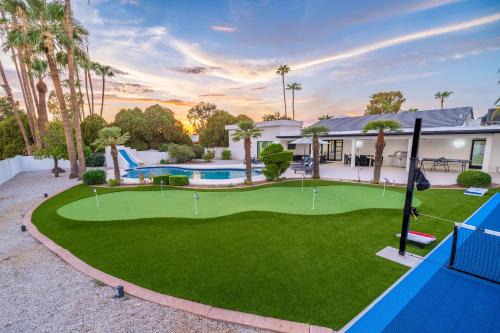Multimillion ResortVillaWaterslidePickleball CourtPuttting greenspagameroom