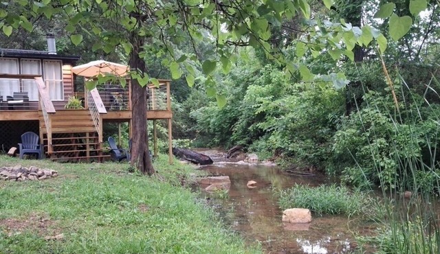 NEW LISTING:Spring River:Creek Cabin, Private Footage on South Fork Spring River