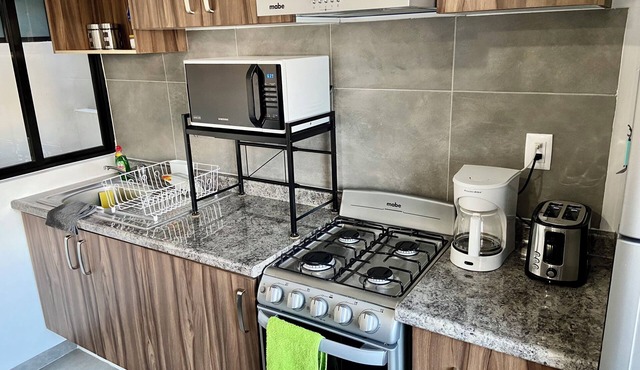 New complex very nice space 2 bdr , everything provided you need