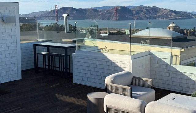 Pac Heights Mansion w/Grand Golden Gate Views