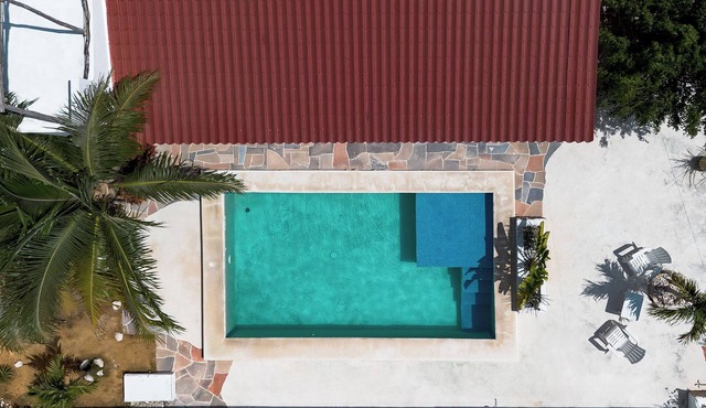 Private Pool + Beach Access + Workspace | 3BR Sleeps 6