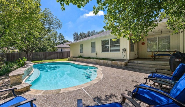 Quick Access: Kalahari- Dell Diamond- Austin- 4Bdrm- 1Story with Pool & Games