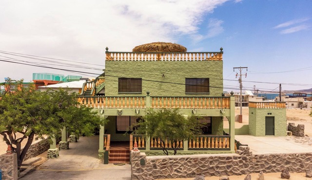 Rocky Point Rooftop Margarita Deck with Ocean Views, Sleeps 8, Steps From Beach!