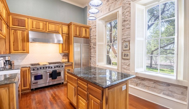 Secluded historic ranch on 18 acres with plenty of room for outdoor entertaining
