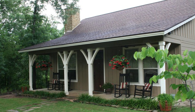Secluded, Peaceful Cabin with Texas Charm on 22 Wooded Acres with a Pond