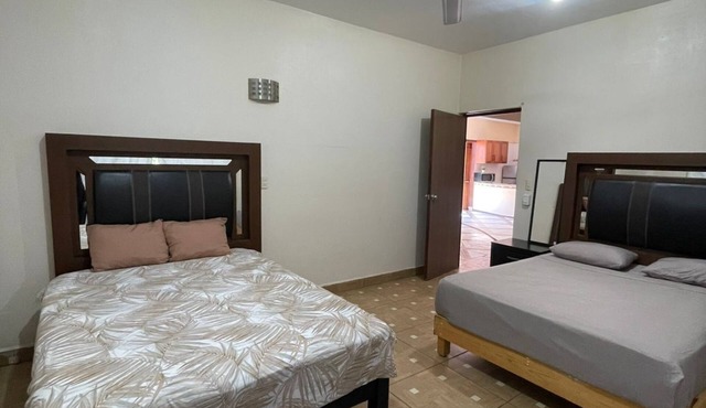 Serene 3-bedroom apartment with AC in Puerto Escondido