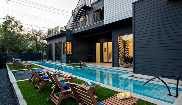 Skyline in Hyde ~Two Rooftop Terraces~ Pool+Spa