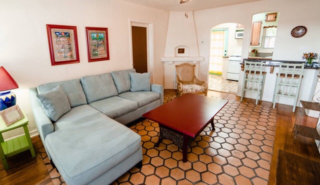Spacious 2BR Historic Retreat - Poolside Unit in Port Isabel near South Padre