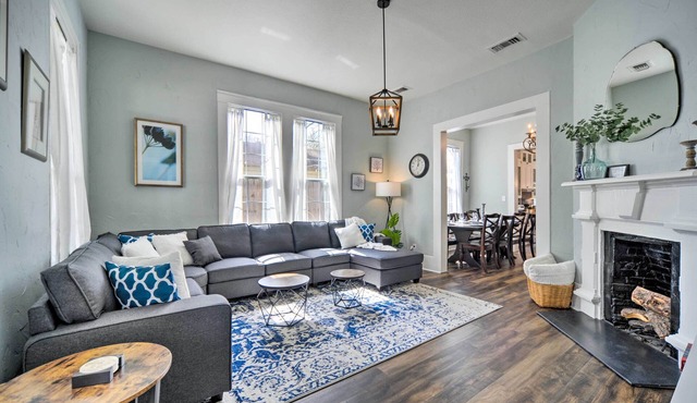 Spacious Abode, Walk to Texas Heroes Square!