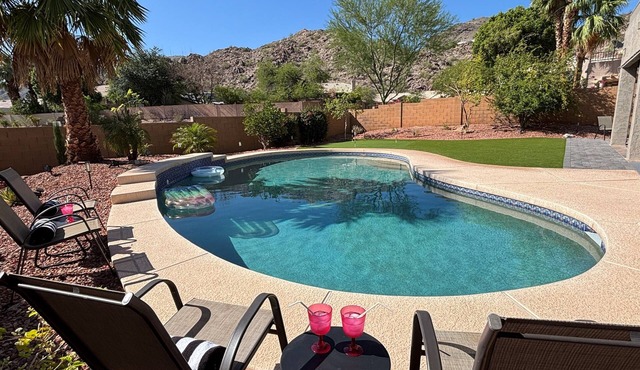 Spacious, Heated Saltwater Pool, 4 Kings, 360 Mt View, Games, Putt Gr, Sleeps 11