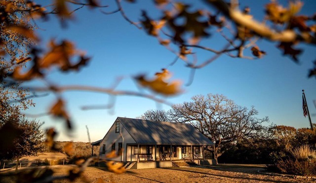 Spacious Luxury Getaway at Restored Ranch Cabin Rental near Austin, Texas