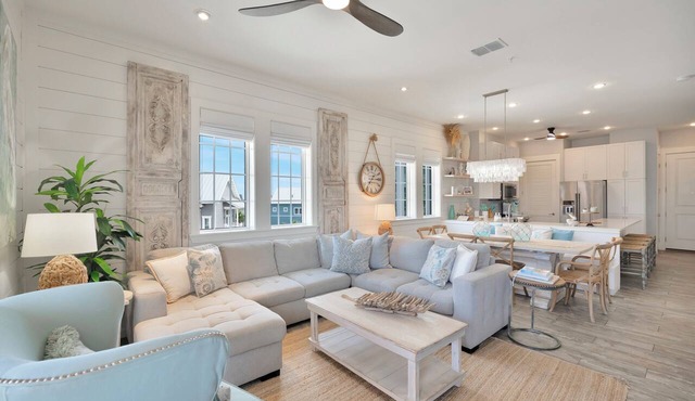 Stay@'Seaside Cabana' w/Coastal Chic Style+Many Amenities@Cinnamon Shore