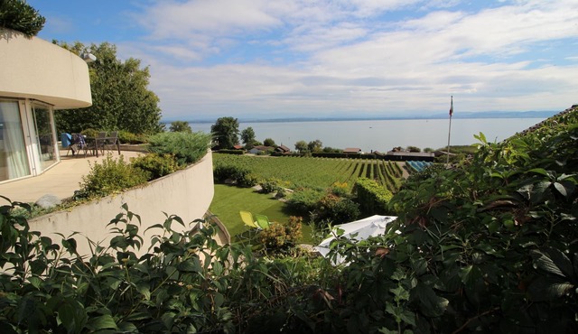 Studio with breathtaking view of Lake Neuchâtel in Bevaix